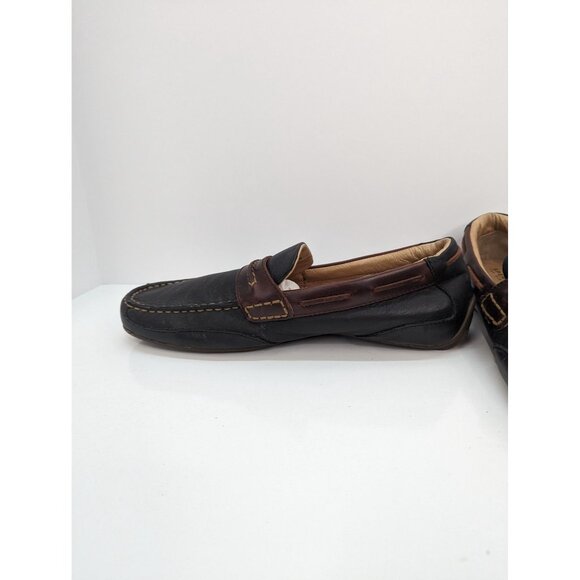 Sperry Top Sider Men Black Leather Driving Loafer 0238360 G-11 CH196 Size 9M - Picture 4 of 10
